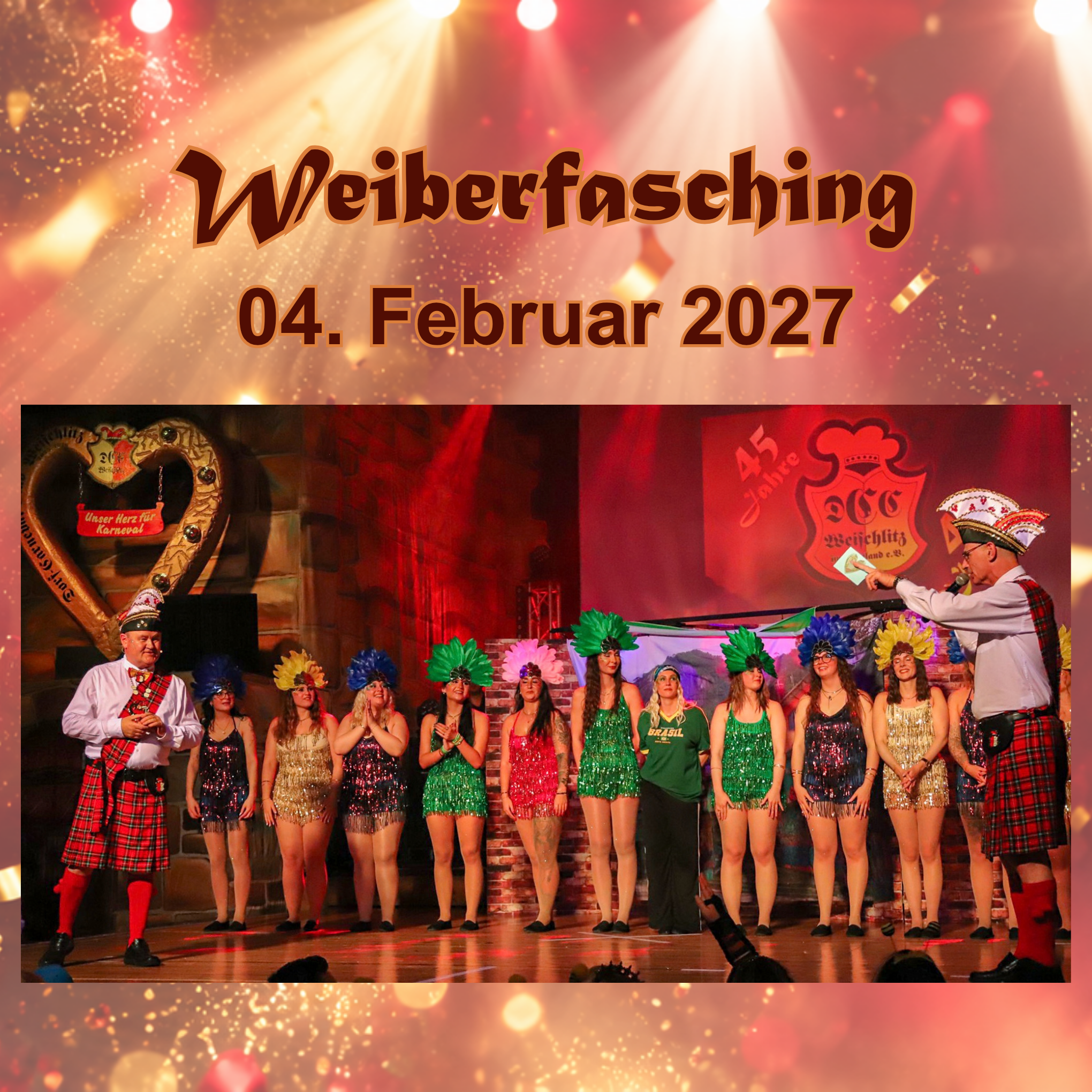 Weiberfasching Veranstaltung Weiberfasching 2027